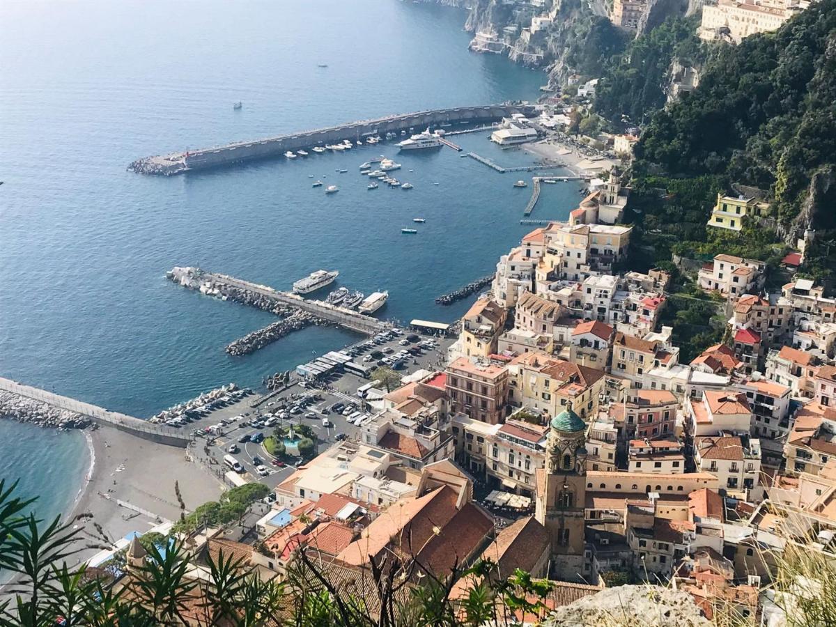 Vila Amalfi Sea View Scala Exteriér fotografie
