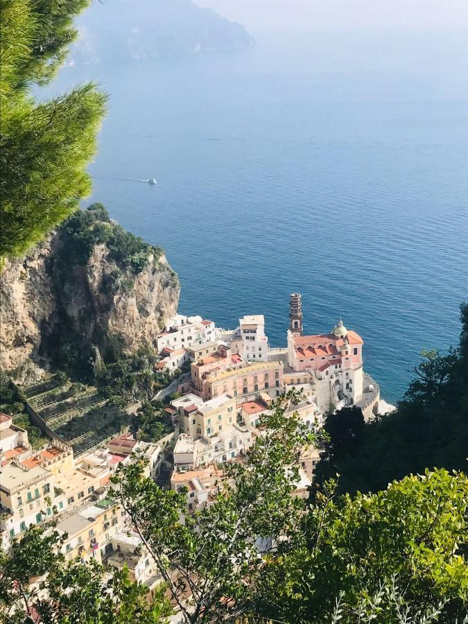 Vila Amalfi Sea View Scala Exteriér fotografie
